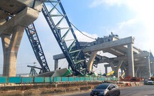 Another crane collapses in Thailand killing 2 people, police say