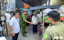 Sidewalk order gradually restored in Ho Chi Minh City ward