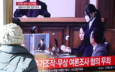 South Korea court sentences former first lady to jail term for bribery