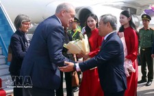Swiss President Guy Parmelin arrives in Hanoi, beginning official visit to Vietnam