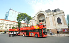 Ho Chi Minh City launches first electric double-decker sightseeing buses