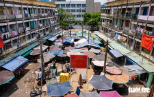 141 households urged to urgently evacuate unsafe apartment complex in Ho Chi Minh City