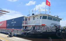 First electric barge powered by renewable energy launched in Vietnam