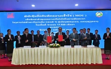 Private firm launches $450mn Laos wind farm to supply power to northern Vietnam