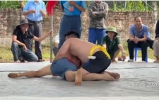 Man dies after injury in village wrestling festival in Hanoi