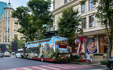 Double-decker buses might be penalized for illegal stopping in downtown Ho Chi Minh City 
