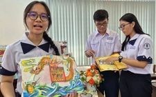 Specialized school students document Ho Chi Minh City's architecture in English, French