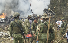 At least 34 killed, dozens hurt in Colombian military plane crash after takeoff