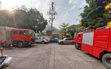 Vietnam charges Mercedes driver after standoff at police station