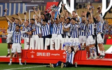 Real Sociedad beat Atletico Madrid 4-3 on penalties to win Copa del Rey