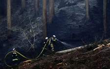 Firefighters in northern Japan struggle to contain blazes as over 3,000 people evacuated
