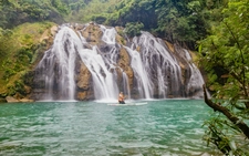 Remote Ta Puong waterfall in central Vietnam draws visitors with pristine setting, community tourism