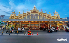 100-year-old Tan Dinh Market in Ho Chi Minh City gets new look with mural paintings