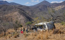 At least 11 dead in western Mexico after bus careens off highway 