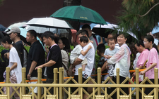 Typhoon Dolphin's remnants brings torrential rain to Beijing
