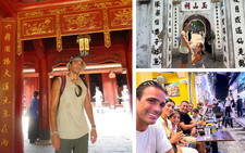 Former Juventus striker explores northern Vietnam