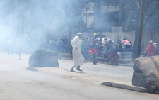 Kenya police fire tear gas to disperse traders protesting import duty hike