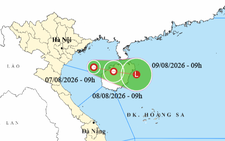 Tropical depression forms in Gulf of Tonkin, southern Vietnam braces for evening showers