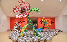 Japanese artist Kusama's retrospective to start in Amsterdam