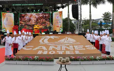 Giant coconut heart salad logo sets Vietnam record