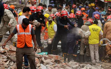 Six rescued after multi-storey building collapses in India's Delhi, ANI reports