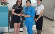 Airport sanitation worker in southern Vietnam returns lost diamond