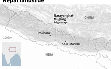 63 missing after Nepal landslide sweeps two buses into river