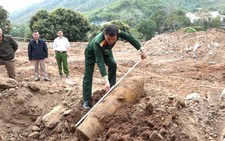 Unexploded wartime bomb found at construction site in north-central Vietnam