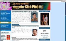 Website của hãng phim Giải Phóng