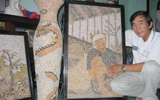 Những bức tranh từ vỏ ốc