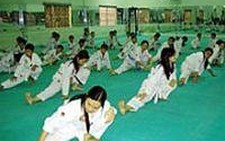 Con gái trên võ đường