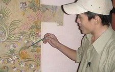 Huế: phục chế toàn bộ tranh tường cung An Định