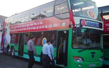 TP.HCM: Khai trương xe buýt hai tầng
