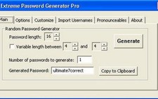 Tạo password khó đoán