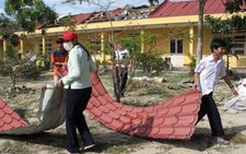 Phóng sự ảnh: Trường lớp ở TP Đà Nẵng dần phục hồi khi bão tan