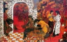 Khai mạc triển lãm quy mô lớn về tranh sơn mài Việt Nam