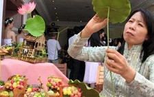 Hoa đất sét vào khách sạn bốn sao