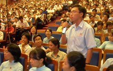 Giao lưu với bộ trưởng Bộ KH&CN: 