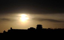 Hoàng hôn trên Vạn Lý Trường Thành