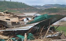 Lâm Đồng: Cưỡng chế nhà hàng lấn hồ thủy điện Đại Ninh