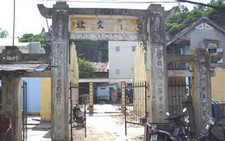 Nha Trang: phục dựng miếu thờ đạo học vừa bị phá