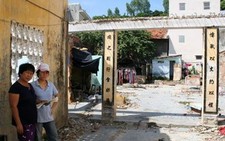 Khôi phục văn chỉ Vĩnh Xương ngay vị trí cũ