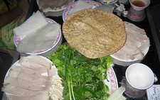 Bánh tráng thịt heo - Đặc sản Đà Nẵng