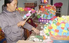 Hoa giấy Thanh Tiên vào tết