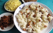 Ăn xôi nếp Lào ở Quảng Trị