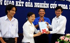 Chuyển giao thêm 8 công trình nghiên cứu trẻ