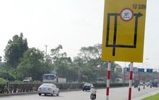 Biển cấm xe qua cầu Đuống: cảnh sát cũng không hiểu