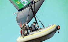Tuần Châu: Có thêm dịch vụ diều bay tham quan Vịnh Hạ Long