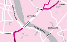 Cầu Vĩnh Tuy góp phần giảm ùn tắc