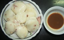 Bánh đúc chấm tương Bần